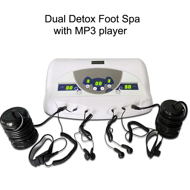 Detox Machine Ionic Foot Spa Bath Heavy Metal Foot Spa Detox Detox Foot Spa Machine with Mp3 Player Promote Good Health Vitality