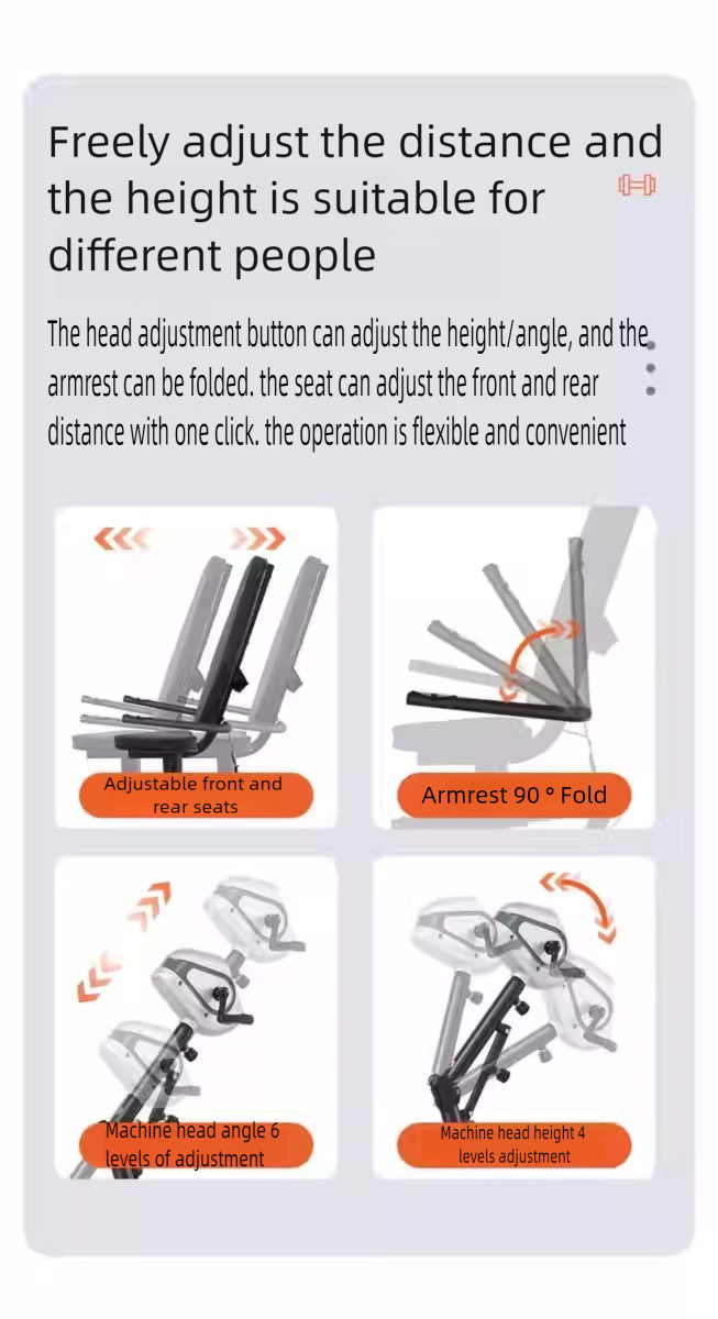JTH fully automatic home fitness bike for limb weakness exercise, foot pedal for car owners, passive dual-mode upper and lower limb exercise
