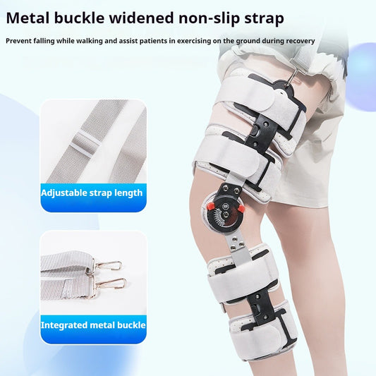 Adjustable Angle Fixed Knee Brace for Sports Rehabilitation