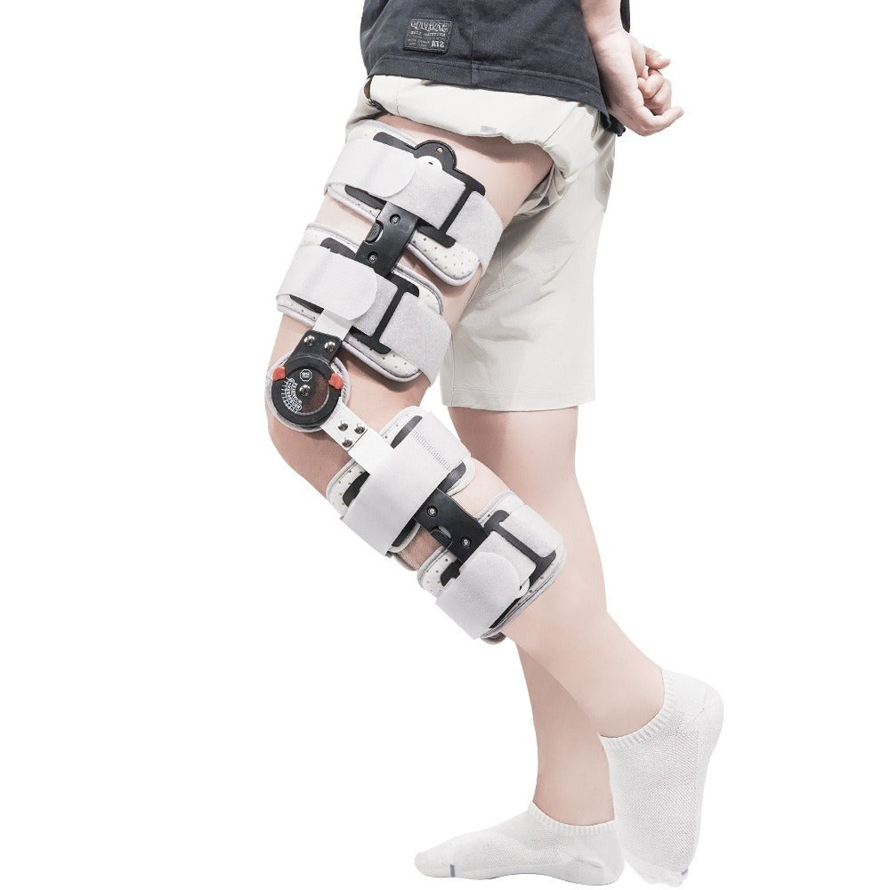 Adjustable Angle Fixed Knee Brace for Sports Rehabilitation
