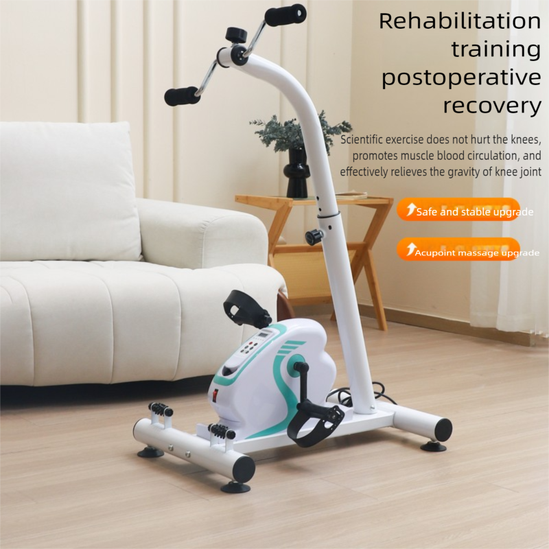 Home use resistance assisted active and passive limb linkage hemiplegic electric rehabilitation machine training for elderly people, home use upper and lower limb exercise resistance bicycle