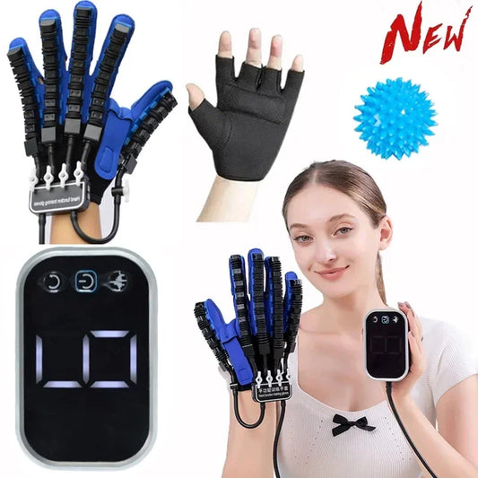 2025 NEW Rehabilitation Robot Gloves Stroke Hemiplegia Cerebral Infarction Training Finger Exerciser Hand Function Recover Glove