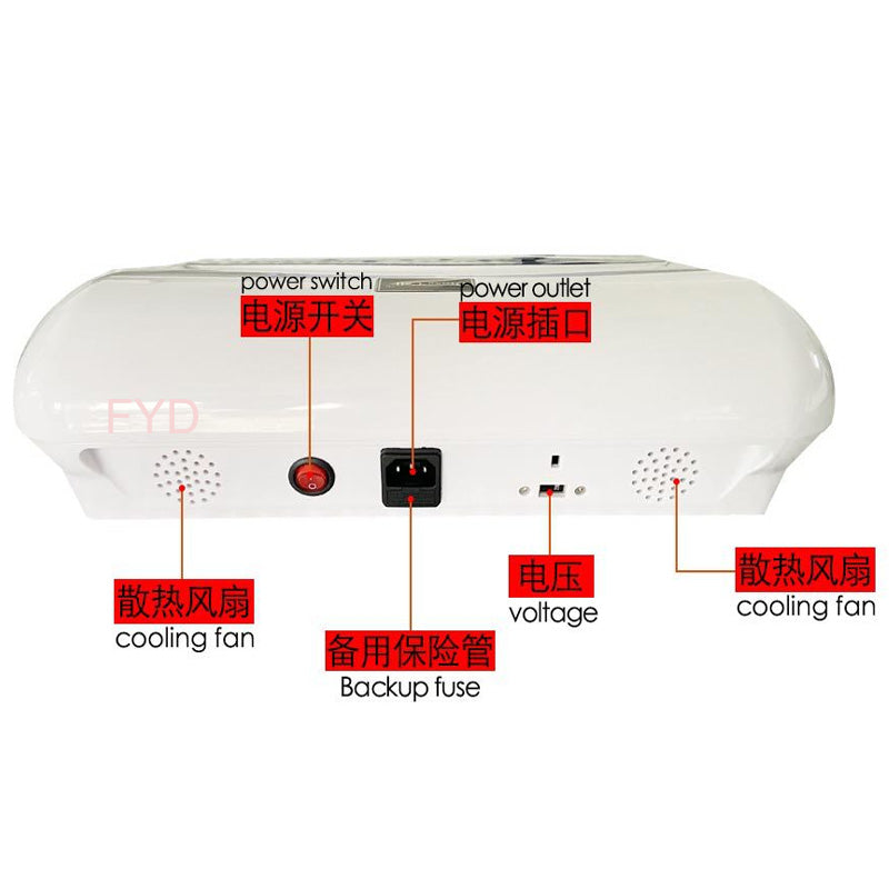 Detox Machine Ionic Foot Spa Bath Heavy Metal Foot Spa Detox Detox Foot Spa Machine with Mp3 Player Promote Good Health Vitality