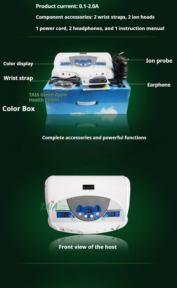 Detox Machine Ionic Foot Spa Bath Heavy Metal Foot Spa Detox Detox Foot Spa Machine with Mp3 Player Promote Good Health Vitality