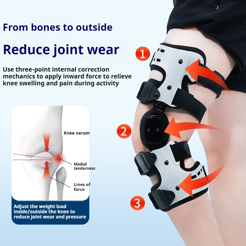 Specialized Knee Joint Adjustable Sports Knee Brace Rehabilitation Brace Correction Breathable Rehabilitation Brace