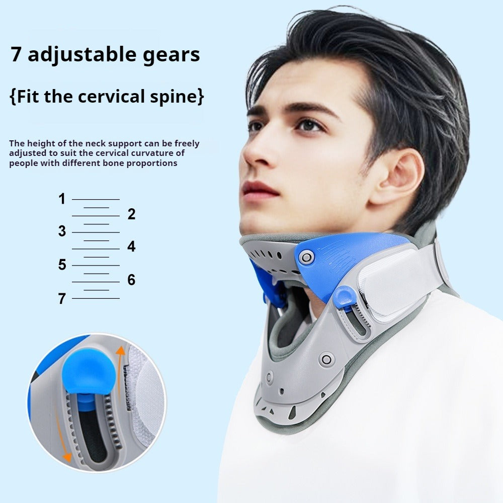 Cervical Spine Support Traction Device for Home Use, Neck Fixation Correction Therapy, Neck Protection and Neck Cover