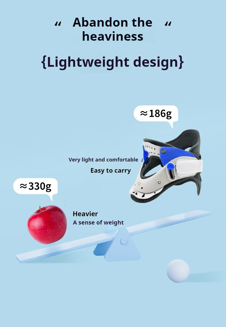 Cervical Spine Support Traction Device for Home Use, Neck Fixation Correction Therapy, Neck Protection and Neck Cover