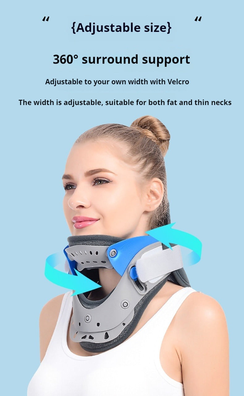 Cervical Spine Support Traction Device for Home Use, Neck Fixation Correction Therapy, Neck Protection and Neck Cover