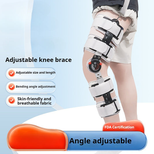 Adjustable Angle Fixed Knee Brace for Sports Rehabilitation