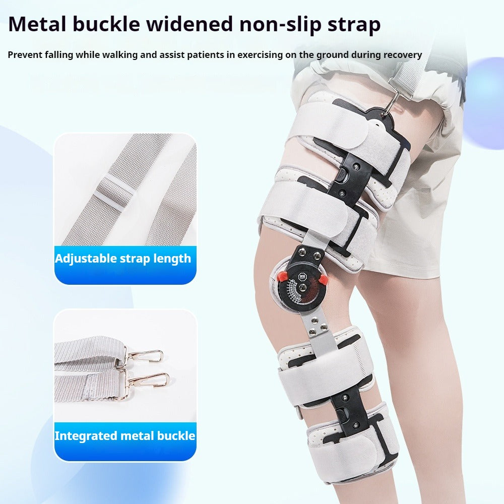 Adjustable Angle Fixed Knee Brace for Sports Rehabilitation