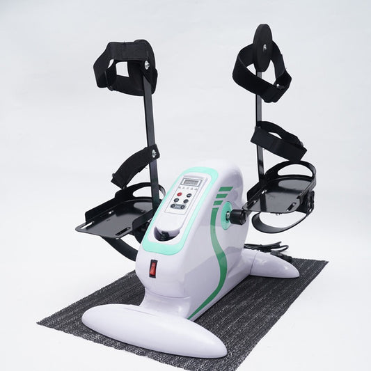 Household Pedal Stepper Mini Exercise Bike for Hemiplegia Stroke Elderly Limbs Rehab Electric Rehabilitation Training Stepper