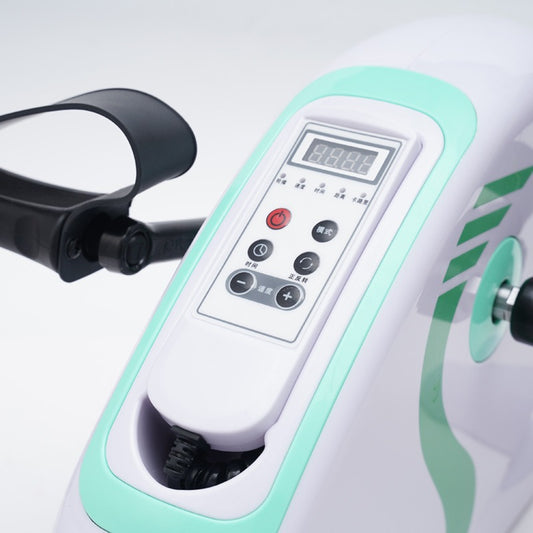 Household Pedal Stepper Mini Exercise Bike for Hemiplegia Stroke Elderly Limbs Rehab Electric Rehabilitation Training Stepper