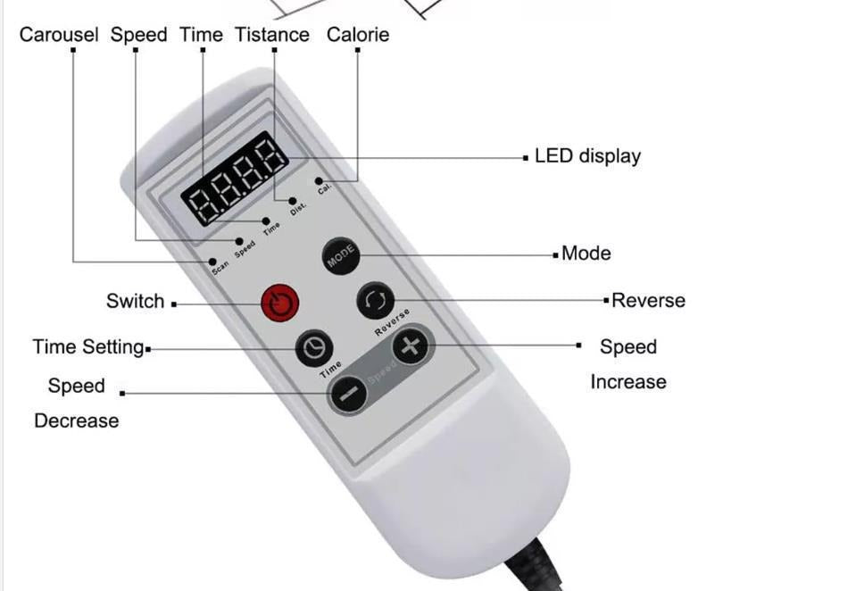 Electric Rehabilitation Stepper Home Leg Trainer for The Elderly Bicycle